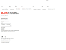 Tablet Screenshot of comparativa-seguros.autododos.es